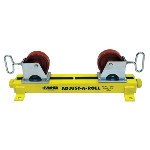 Support Adjust-A-Rolls, Capacit&eacute; de chargement 1000 lb, Capacit&eacute; max. de tuyau 36" Haskins Industrial Inc.