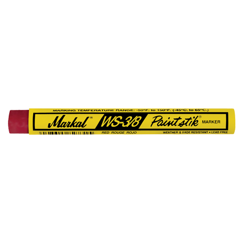 B&acirc;ton de peinture WS-3/8 Paintstik, B&acirc;ton plein, Rouge Haskins Industrial Inc.