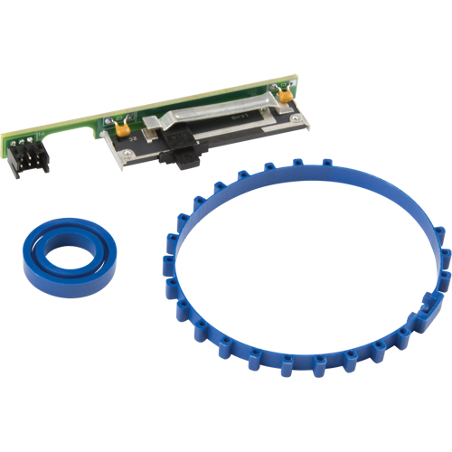 Potentiom&egrave;tre bleu et interrupteur complet Haskins Industrial Inc.