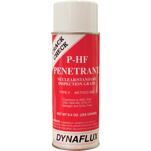 DY PHF315-16 PENETRANT AEROSOL, Canette a&eacute;rosol Haskins Industrial Inc.