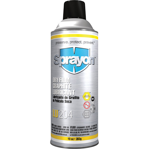 LU204 Dry Film Graphite Lubricant, Aerosol Can Haskins Industrial Inc.