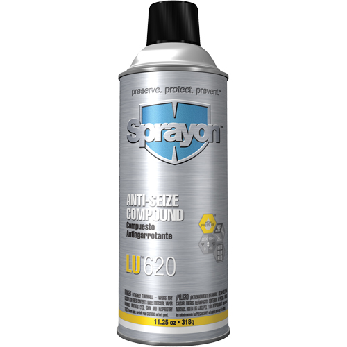 LU620 Anti-Seize Compound, 454 g, Aerosol Can, 2200°F (1204°C) Max. Temp Haskins Industrial Inc.