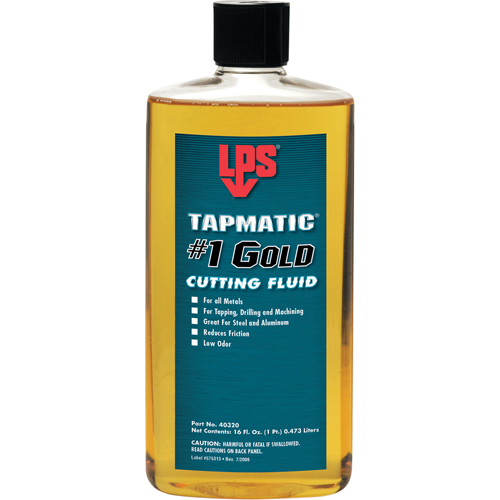 Tapmatic&reg; #1 Gold Cutting Fluids, 16 fl. Oz. Haskins Industrial Inc.