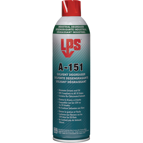 Solvant & d&eacute;graissant A-151, Canette a&eacute;rosol Haskins Industrial Inc.