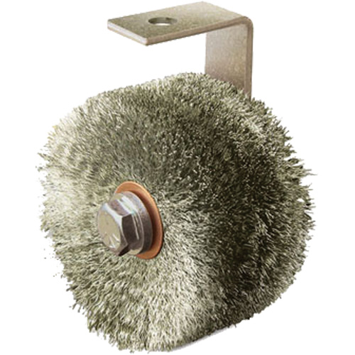 Brosses plates, rondes ou Roto Haskins Industrial Inc.
