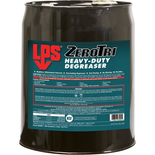 ZeroTri&reg; Heavy-Duty Degreaser, Pail Haskins Industrial Inc.