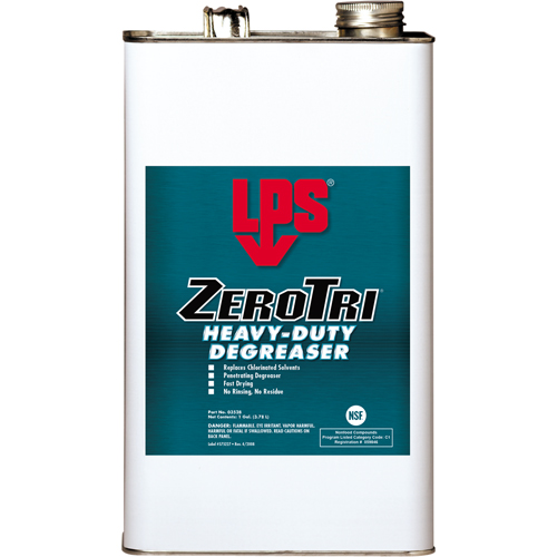 D&eacute;graissant gros travaux ZeroTri, Gallon Haskins Industrial Inc.