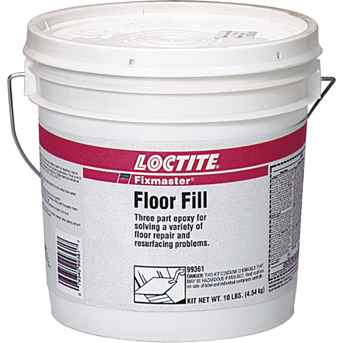 Produit de remplissage pour plancher Fixmaster, Trousse, Gris Haskins Industrial Inc.