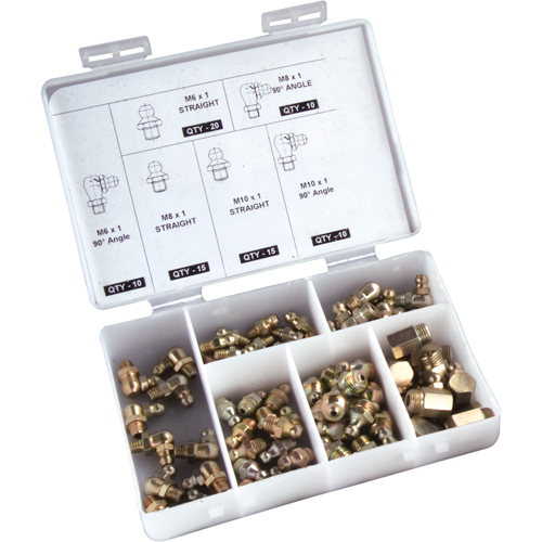 80-Piece Grease Fitting Set Haskins Industrial Inc.