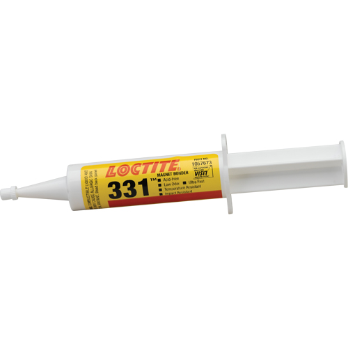 331 Magnet Bonder Adhesive, 50 g., Syringe Haskins Industrial Inc.