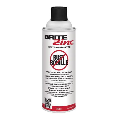 Inhibiteur de corrosion BRITE Zinc, Canette a&eacute;rosol Haskins Industrial Inc.