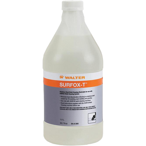 SURFOX-T Weld Cleaner, 1.5 L, Bottle Haskins Industrial Inc.