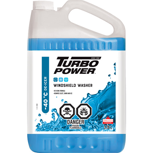 Turbo Power&reg; All-Season Windshield Washer Fluid, Jug, 3.78 L Haskins Industrial Inc.