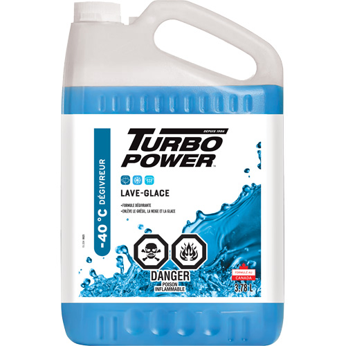 Turbo Power&reg; All-Season Windshield Washer Fluid, Jug, 3.78 L Haskins Industrial Inc.