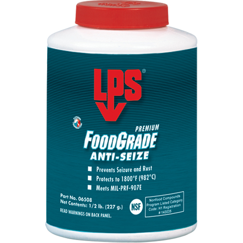 Food Grade Anti-Seize, 1/2 lbs., Bottle Haskins Industrial Inc.