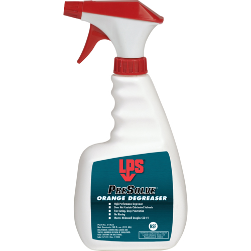 PreSolve&reg; Orange Degreaser, Trigger Bottle Haskins Industrial Inc.