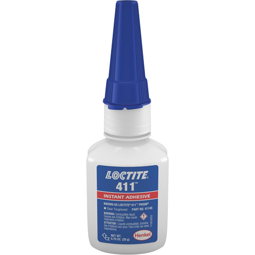 Prism 411 renforc&eacute;, Transparent, Bouteille, 20 g Haskins Industrial Inc.