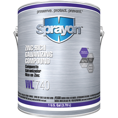WL740 Zinc-Rich Galvanizing Compound, Gallon Haskins Industrial Inc.