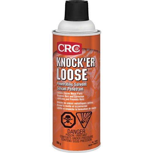 Solvant p&eacute;n&eacute;trant Knock'er Loose, Canette a&eacute;rosol, 16 oz Haskins Industrial Inc.