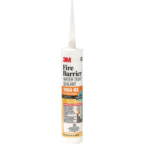 Fire Barrier Sealant, 0.3 L, Cartridge, Grey Haskins Industrial Inc.