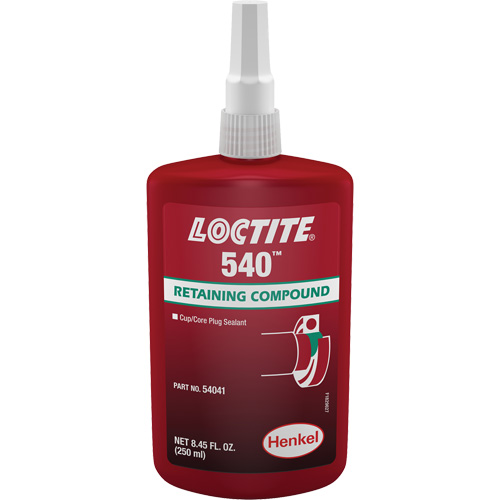 Compos&eacute; de retenue Loctite 540, 250 ml, Bouteille, Bleu Haskins Industrial Inc.