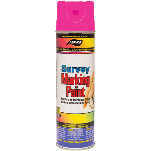 Peinture de marquage &agrave; base de solvant, 17 oz, Canette a&eacute;rosol Haskins Industrial Inc.