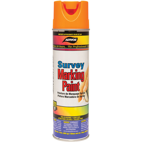 Peinture de marquage &agrave; base de solvant, 17 oz, Canette a&eacute;rosol Haskins Industrial Inc.
