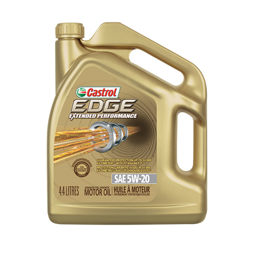 Huile &agrave; moteur 5W20 EP EDGE, 4,4 L, Cruche Haskins Industrial Inc.
