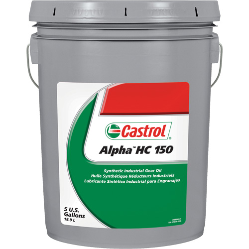 Huile pour engrenages synth&eacute;tique industrielle 3660 HC EP 150 Alpha, 18,93 L Haskins Industrial Inc.