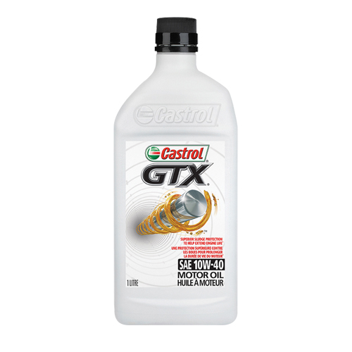 GTX&reg; 10W40 Motor Oil, 1 L, Bottle Haskins Industrial Inc.