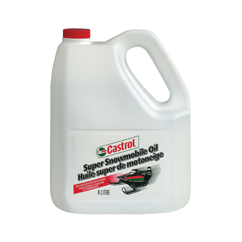 Huile pour motoneige Super deux cycles, 4 L, Cruche Haskins Industrial Inc.
