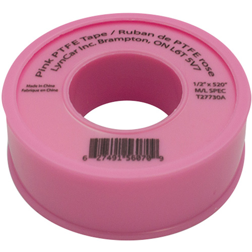 Ruban de Teflon, 520" lo x 1/2" la, Rose Haskins Industrial Inc.