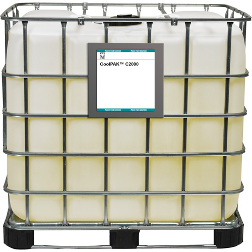 Liquide pour le travail des m&eacute;taux synth&eacute;tique CoolPAK, R&eacute;servoir GRV Haskins Industrial Inc.