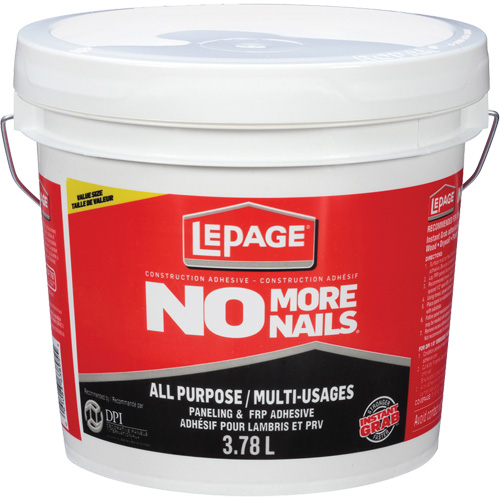 No More Nails&reg; All-Purpose Construction Adhesive Haskins Industrial Inc.
