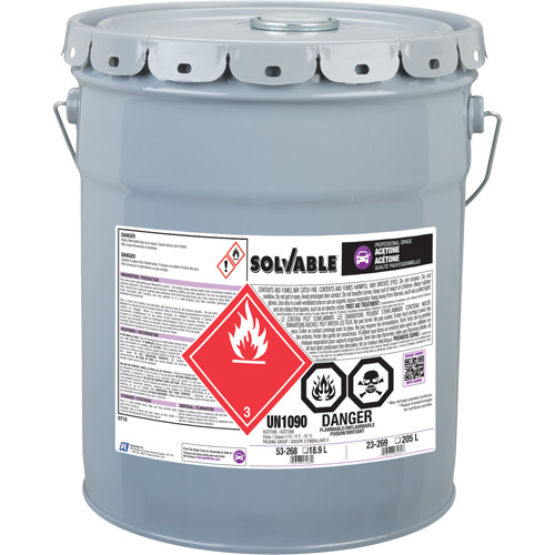 Liquid Acetone, 18.9 L Haskins Industrial Inc.