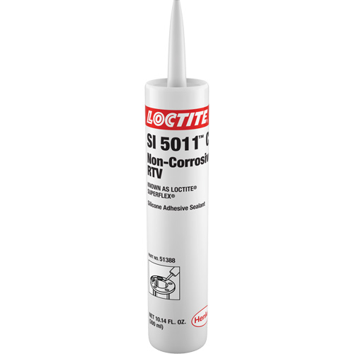 Superflex&reg; SI 5011CL Non-Corrosive RTV Silicone, Cartridge, Clear Haskins Industrial Inc.