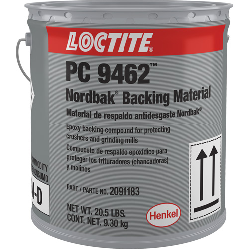 PC 9462 Nordbak Backing Material, 20.5 lbs., Epoxy, Two-Part, Green/Grey Haskins Industrial Inc.