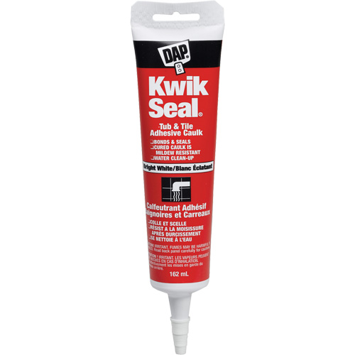 Produit d'&eacute;tanch&eacute;it&eacute; adh&eacute;sif pour cuisines et salles de bain Kwik Seal Haskins Industrial Inc.