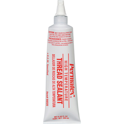 High Temperature Thread Sealant, Tube, 250 ml, -54° C - 204° C/-65° F - 400° F Haskins Industrial Inc.