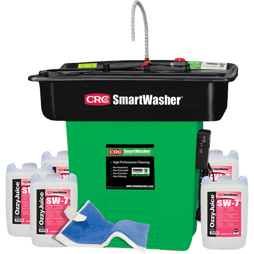 Trousse de bassin de nettoyage de pi&egrave;ces Supersink SmartWasher SW-728 Haskins Industrial Inc.