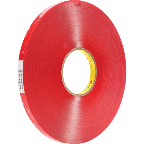 VHB Tape, 66 m (216') L x 6 mm (1/4") W, 23 mils, Acrylic Haskins Industrial Inc.