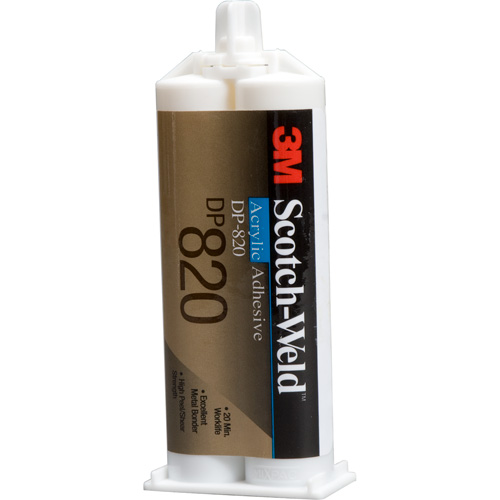 Scotch-Weld Acrylic Adhesive, Two-Part, Dual Cartridge, 400 ml, Off-White Haskins Industrial Inc.