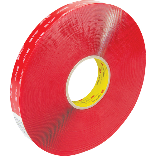 4910 Foam Tape, 33 m (108') L x 25.4 mm (1") W, 40 mils, Acrylic Haskins Industrial Inc.