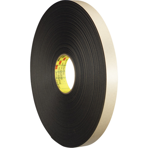 Double-Coated Foam Tape, 66 m (216') L x 12.7 mm (1/2") W, 31 mils, Polyethylene Haskins Industrial Inc.