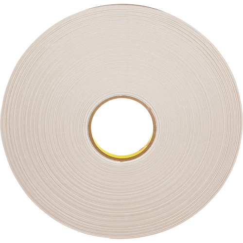 Double-Coated Foam Tape, 66 m (216') L x 12.7 mm (1/2") W, 31 mils, Polyethylene Haskins Industrial Inc.