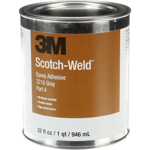 Adh&eacute;sif Scotch-Weld, 32 oz liq., Trousse, Deux composants, Gris Haskins Industrial Inc.