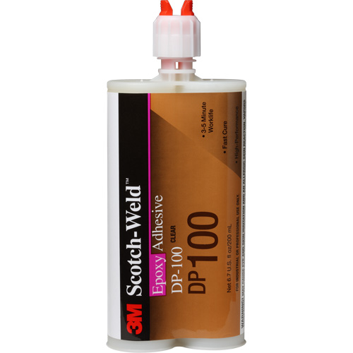 Scotch-Weld Adhesive, 200 ml, Cartridge, Two-Part, Translucent Haskins Industrial Inc.