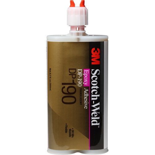 Scotch-Weld Adhesive, 200 ml, Cartridge, Two-Part, Translucent Haskins Industrial Inc.
