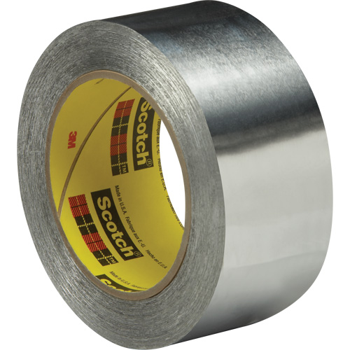 High-Temperature Aluminum Foil Tape, 2 mils Thick, 51 mm (2") x 55 m (180') Haskins Industrial Inc.