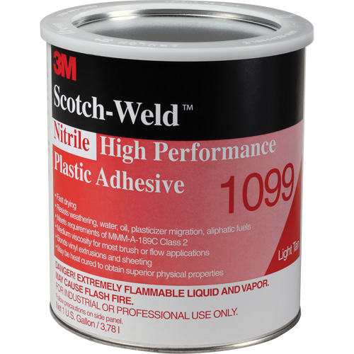 Plastic Adhesive, 1 gal., Can, Lavender Haskins Industrial Inc.
